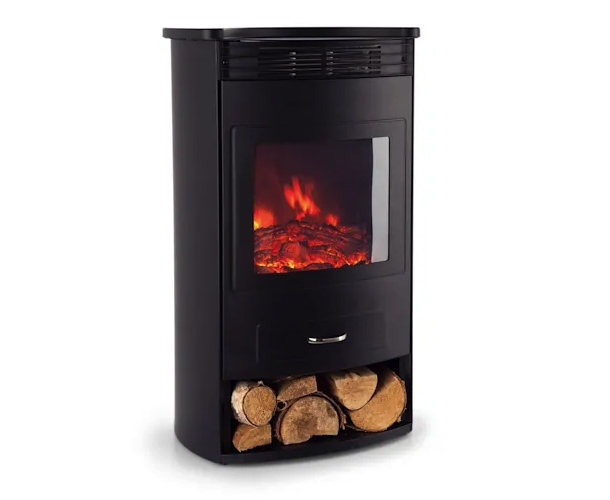 Samostatne stojaci krb s funkciou vykurovania Klarstein black 1900 W 49 x 79 x 35,5 cm